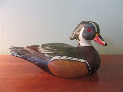Beautiful carved wooden <b>ducks</b> mounted as bookends. . Famous duck decoy carvers